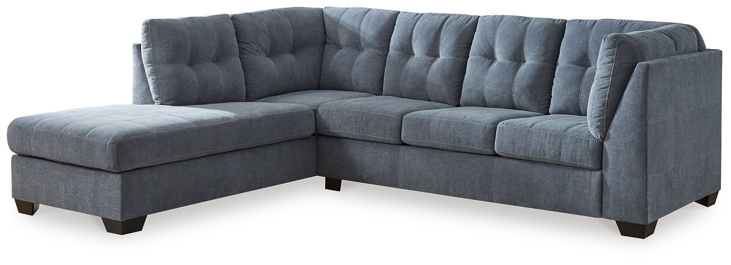 Marleton 2-Piece Sectional with Chaise - Yulissa Home Furnishings (NJ)