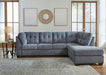 Marleton 2-Piece Sectional with Chaise - Yulissa Home Furnishings (NJ)