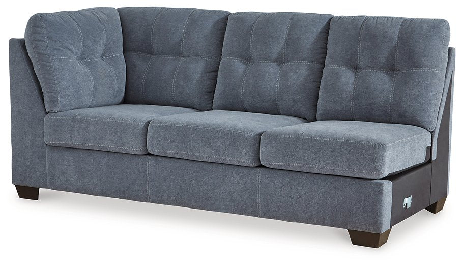 Marleton 2-Piece Sectional with Chaise - Yulissa Home Furnishings (NJ)