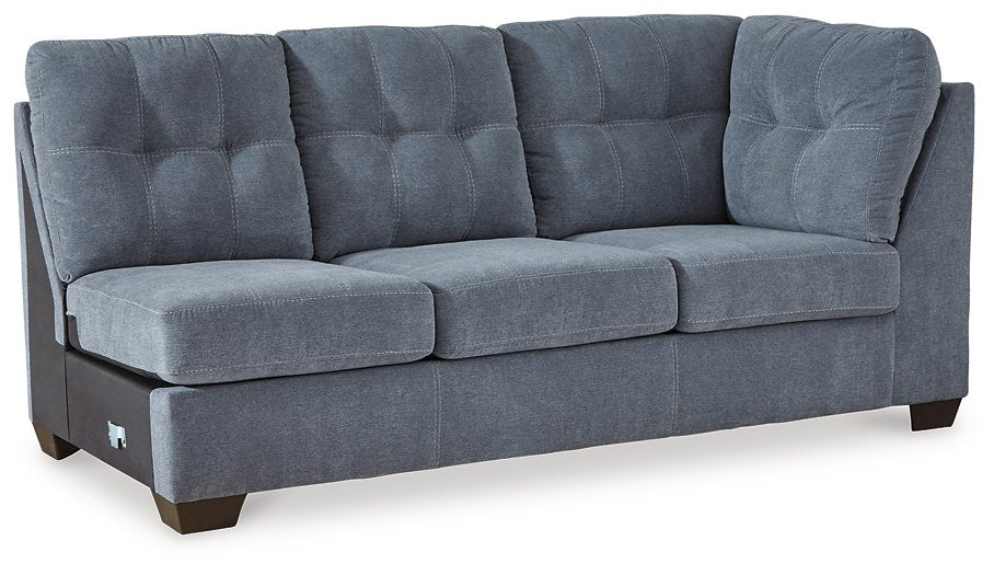 Marleton 2-Piece Sectional with Chaise - Yulissa Home Furnishings (NJ)