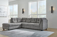 Marleton 2-Piece Sectional with Chaise - Yulissa Home Furnishings (NJ)