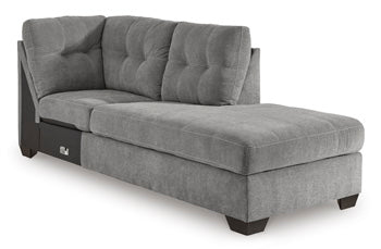 Marleton 2-Piece Sleeper Sectional with Chaise - Yulissa Home Furnishings (NJ)