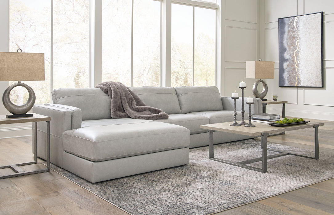 Amiata Sectional with Chaise - Yulissa Home Furnishings (NJ)