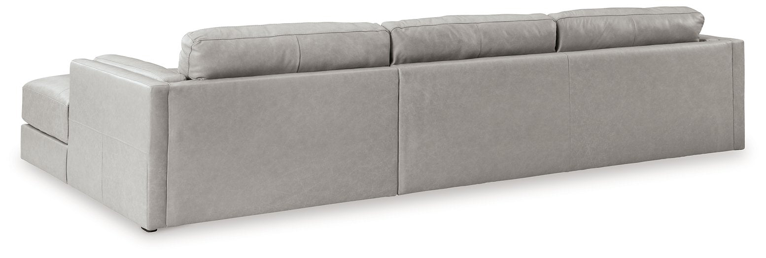 Amiata Sectional with Chaise - Yulissa Home Furnishings (NJ)