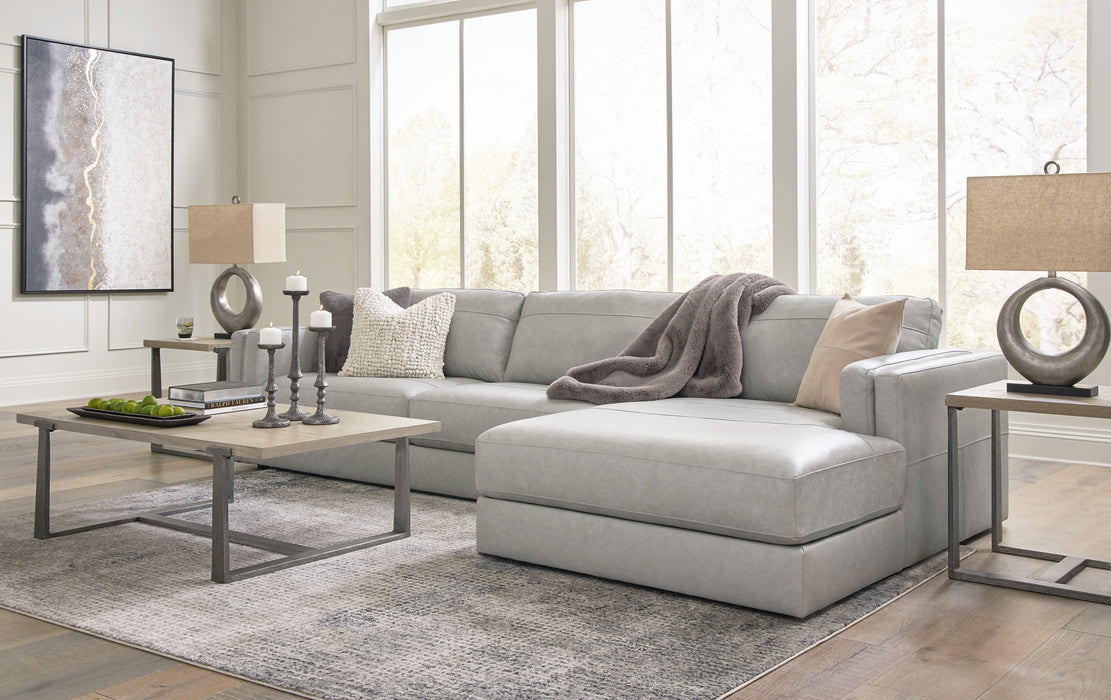 Amiata Sectional with Chaise - Yulissa Home Furnishings (NJ)