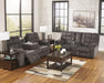 Acieona Reclining Loveseat with Console - Yulissa Home Furnishings (NJ)