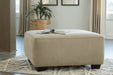 Lucina Oversized Accent Ottoman - Yulissa Home Furnishings (NJ)