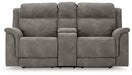 Next-Gen DuraPella Power Reclining Loveseat with Console - Yulissa Home Furnishings (NJ)