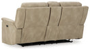 Next-Gen DuraPella Power Reclining Loveseat with Console - Yulissa Home Furnishings (NJ)