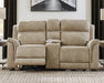 Next-Gen DuraPella Power Reclining Loveseat with Console - Yulissa Home Furnishings (NJ)