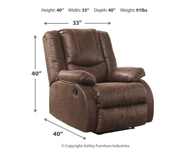 Bladewood Recliner - Yulissa Home Furnishings (NJ)