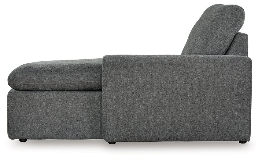 Hartsdale 3-Piece Right Arm Facing Reclining Sofa Chaise - Yulissa Home Furnishings (NJ)