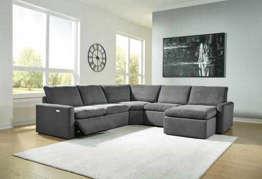 Hartsdale Power Reclining Sectional with Chaise - Yulissa Home Furnishings (NJ)