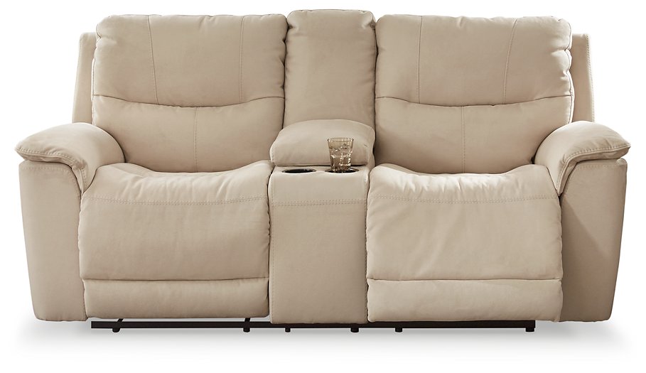 Next-Gen Gaucho Power Reclining Loveseat with Console - Yulissa Home Furnishings (NJ)