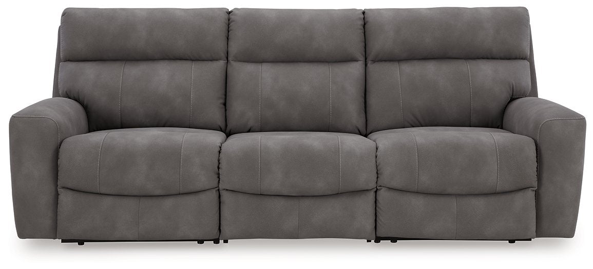 Next-Gen DuraPella Power Reclining Sectional Sofa - Yulissa Home Furnishings (NJ)