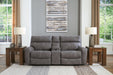 Next-Gen DuraPella Power Reclining Sectional Loveseat with Console - Yulissa Home Furnishings (NJ)