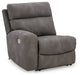 Next-Gen DuraPella Power Reclining Sectional Loveseat with Console - Yulissa Home Furnishings (NJ)