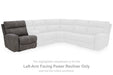 Next-Gen DuraPella Power Reclining Sectional Loveseat with Console - Yulissa Home Furnishings (NJ)