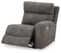 Next-Gen DuraPella Power Reclining Sectional Loveseat with Console - Yulissa Home Furnishings (NJ)