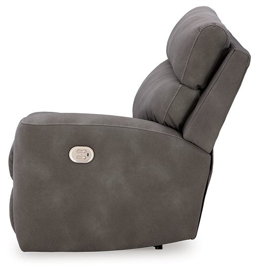 Next-Gen DuraPella Power Reclining Sectional Loveseat - Yulissa Home Furnishings (NJ)