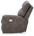 Next-Gen DuraPella Power Reclining Sectional Loveseat with Console - Yulissa Home Furnishings (NJ)