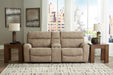 Next-Gen DuraPella Power Reclining Sectional Loveseat with Console - Yulissa Home Furnishings (NJ)