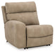 Next-Gen DuraPella Power Reclining Sectional Loveseat with Console - Yulissa Home Furnishings (NJ)