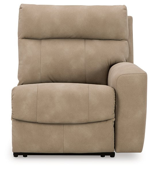 Next-Gen DuraPella Power Reclining Sectional Loveseat with Console - Yulissa Home Furnishings (NJ)