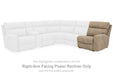 Next-Gen DuraPella Power Reclining Sectional Loveseat with Console - Yulissa Home Furnishings (NJ)