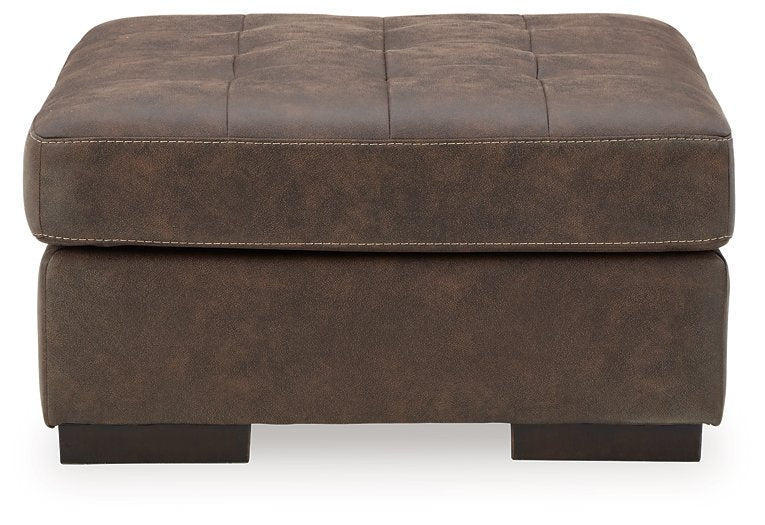 Maderla Oversized Accent Ottoman - Yulissa Home Furnishings (NJ)