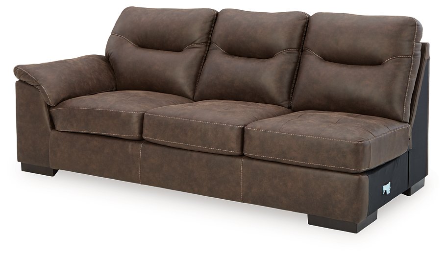 Maderla 2-Piece Sectional with Chaise - Yulissa Home Furnishings (NJ)