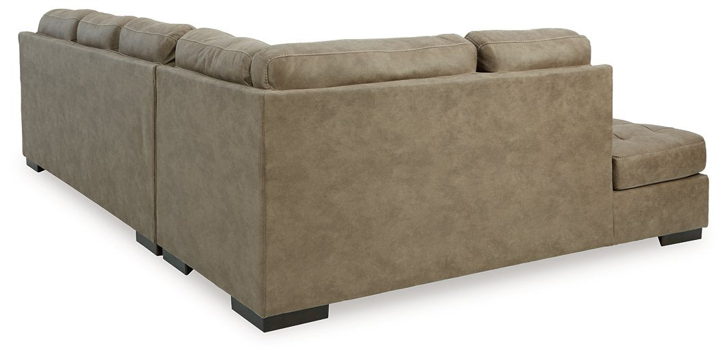 Maderla 2-Piece Sectional with Chaise - Yulissa Home Furnishings (NJ)