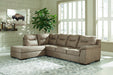 Maderla 2-Piece Sectional with Chaise - Yulissa Home Furnishings (NJ)