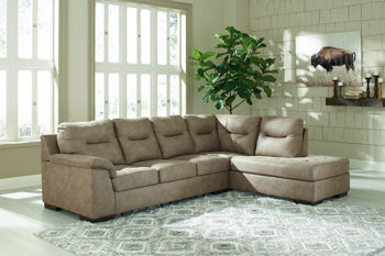 Maderla 2-Piece Sectional with Chaise - Yulissa Home Furnishings (NJ)