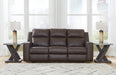 Lavenhorne Reclining Sofa with Drop Down Table - Yulissa Home Furnishings (NJ)