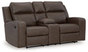 Lavenhorne Reclining Loveseat with Console - Yulissa Home Furnishings (NJ)