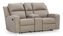 Lavenhorne Reclining Loveseat with Console - Yulissa Home Furnishings (NJ)