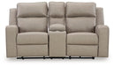 Lavenhorne Reclining Loveseat with Console - Yulissa Home Furnishings (NJ)