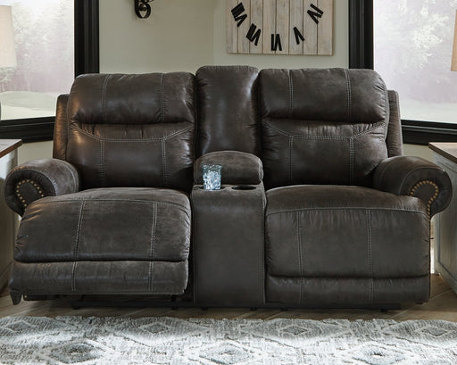 Grearview Power Reclining Loveseat with Console - Yulissa Home Furnishings (NJ)