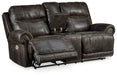 Grearview Power Reclining Loveseat with Console - Yulissa Home Furnishings (NJ)