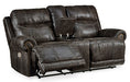 Grearview Power Reclining Loveseat with Console - Yulissa Home Furnishings (NJ)