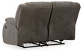 First Base Reclining Loveseat - Yulissa Home Furnishings (NJ)