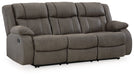 First Base Reclining Sofa - Yulissa Home Furnishings (NJ)