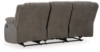 First Base Reclining Sofa - Yulissa Home Furnishings (NJ)