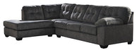 Accrington 2-Piece Sleeper Sectional with Chaise - Yulissa Home Furnishings (NJ)