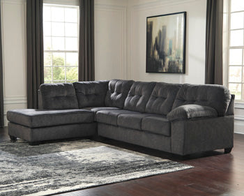 Accrington 2-Piece Sectional with Chaise - Yulissa Home Furnishings (NJ)