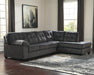 Accrington 2-Piece Sleeper Sectional with Chaise - Yulissa Home Furnishings (NJ)