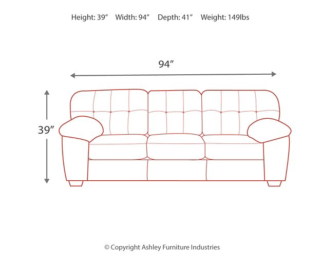 Accrington Sofa - Yulissa Home Furnishings (NJ)