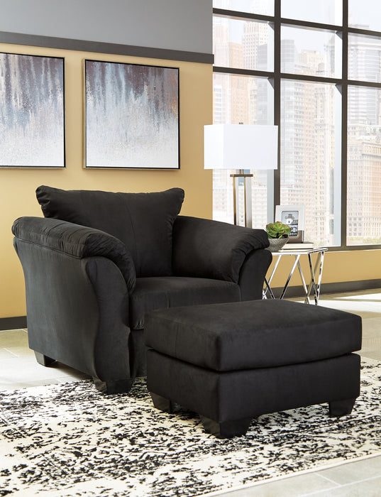 Darcy Ottoman - Yulissa Home Furnishings (NJ)