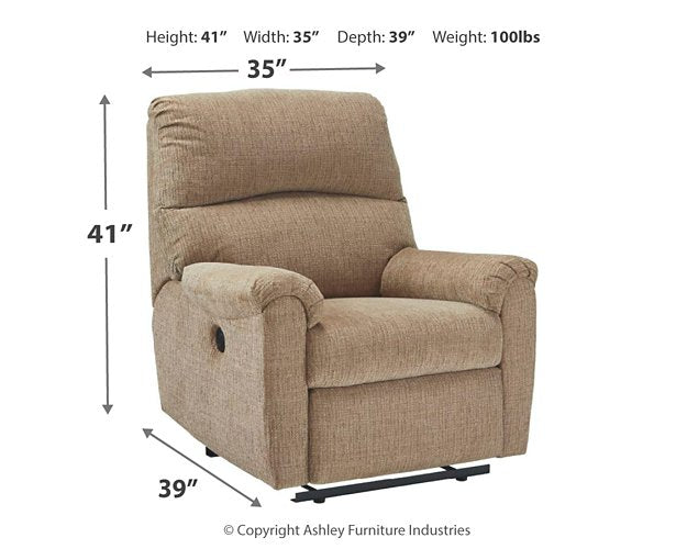 McTeer Power Recliner - Yulissa Home Furnishings (NJ)